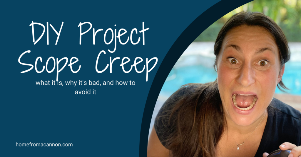 Avoiding DIY Project Scope Creep